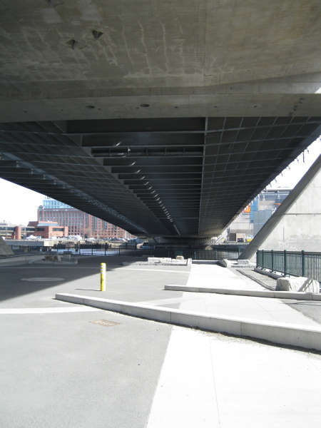 Under the Zakim Bridge
