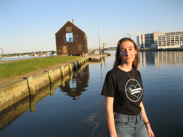 In Salem, nearing sunset